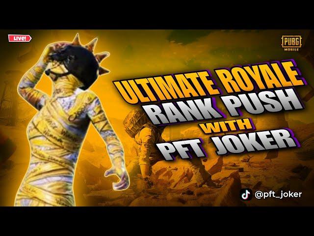 Pft joker live let’s play classic mode#pubgmobile#gaming #pftcommando #pftjoker #bgmi #ultimate
