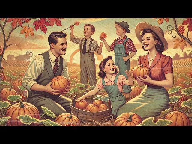 Nostalgic 1940s Autumn Music | Ready For Fall | 2 Hour Relaxing Vintage Halloween Music