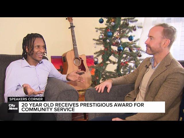 20-year-old Torontonian receives prestigious Diana Award