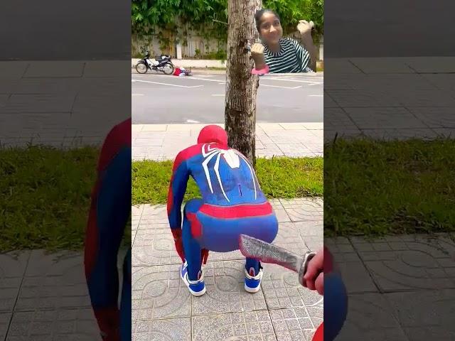 Spiderman  And Joker are trending #spiderman #jokerman #joker #youtubeshorts #shorts