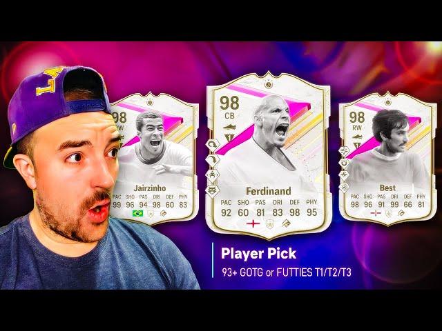 THE NEW 93+ ICON PLAYER PICKS NOW INCLUDE FUTTIES TEAM 3!