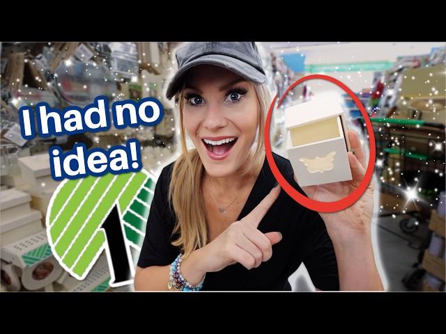 You'll never walk past these DOLLAR TREE wood boxes again!  (legit high-end hacks!)