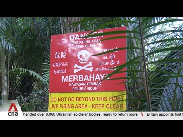 Man suffers gunshot wound while cycling in restricted area near SAF live-firing activity