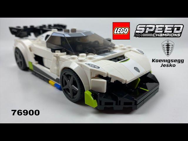 Lego Speed Champions 76900  - Koenigsegg Jesko - Stop Motion Build and Animation!