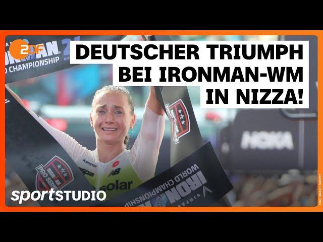 Ironman-WM Nizza 2024 Frauen Highlights | sportstudio