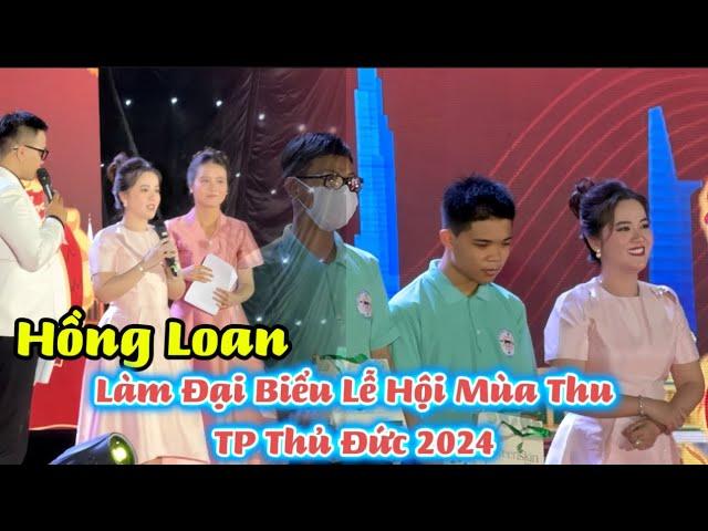 Tối 15/9 HỒNG LOAN Làm Đại Biểu Lễ Hội Mùa Thu LÊN PHÁT BIỂU ĐIỀU NÀY … Tại Chương Trình