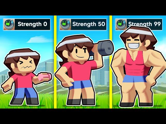 Upgrading Into The STRONGEST MAN In Roblox!