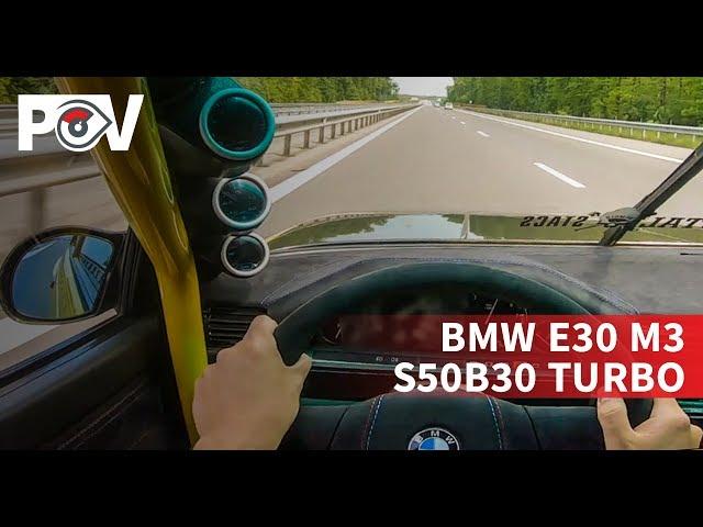 POV - BMW E30 M3 S50b30 Turbo - 650+hp | STACS TestDrive