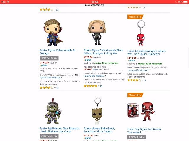 Funkos de Superhéroes en Oferta | Buen fin 2018 Amazon México