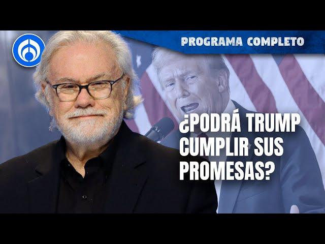 Deportaciones masivas y la relación México- EU: ¿Qué esperar de Trump? |PROGRAMA COMPLETO | 08/11/24