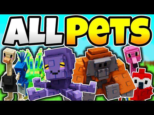 All New Pets In Grow a Garden