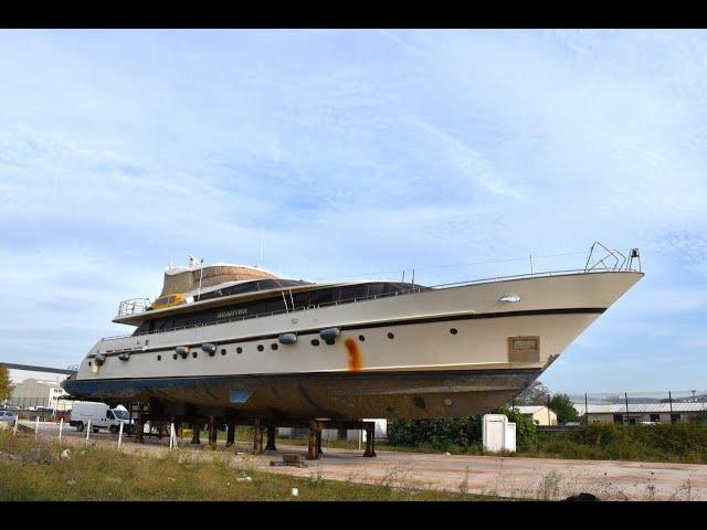 PROJECT YACHT / AGARTHA 35 m - ALUMINIUM HULL By PORSIUS SHIPYARD HOLLAND / VIDEO Tour (Walkthrough)