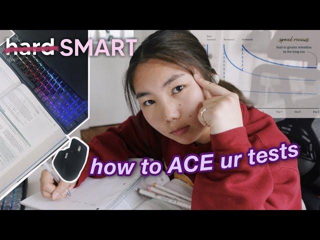 how i study SMART, not HARD (high school students must watch)