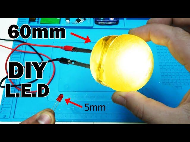 60mm LED Diode DIY Epoxy Resin Ideas