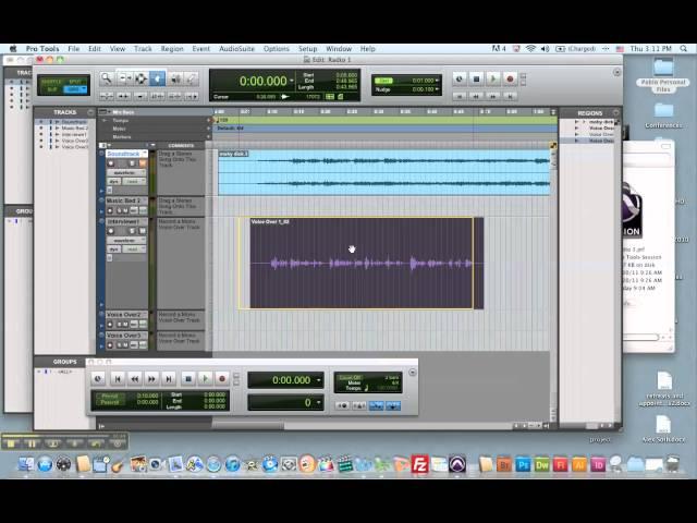 Editing in Pro Tools 1: Trimming and Fading