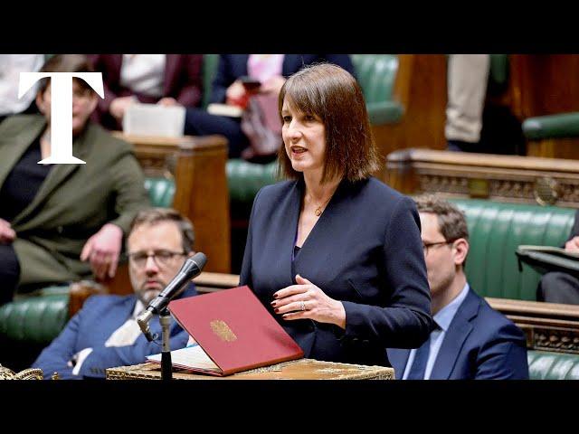 LIVE: Rachel Reeves takes Treasury questions in the House of Commons