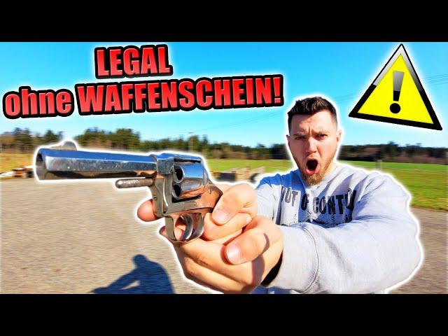 Ich habe mir LEGAL ohne WAFFENSCHEIN einen SCHARFE PISTOLE GEKAUFT!