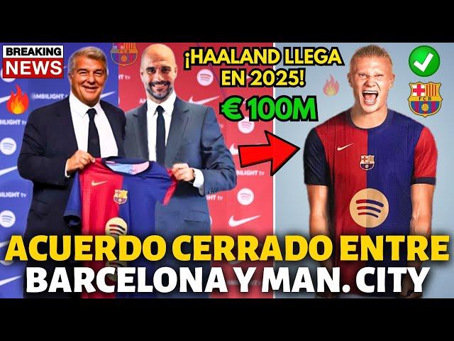 OFICIAL BARCELONA Y MANCHESTER CITY SORPRENDEN EL MERCADO DE FICHAJES!¡NOTICIAS DEL BARCELONA HOY!