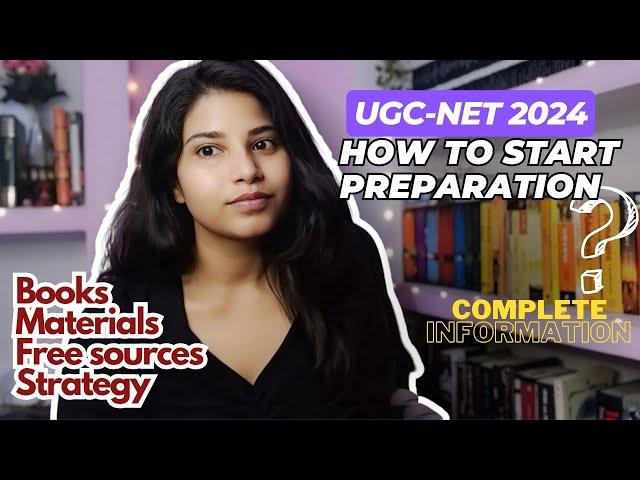 UGC-NET 2024 *ENGLISH LITERATURE*/ How to start preparation? (for BEGINNERS) #ugcnet #jrf