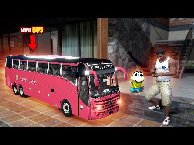 Franklin & Shinchan Buy Mini Rc 'BUS' in GTA 5 in Telugu