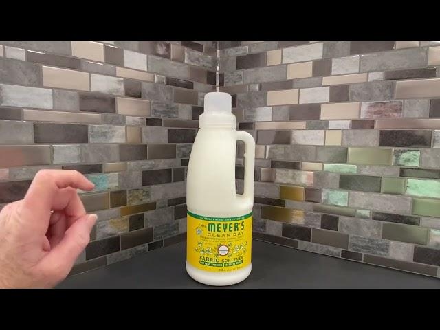 Honest Reivew of Mrs  Meyers Clean Day Fabric Softener