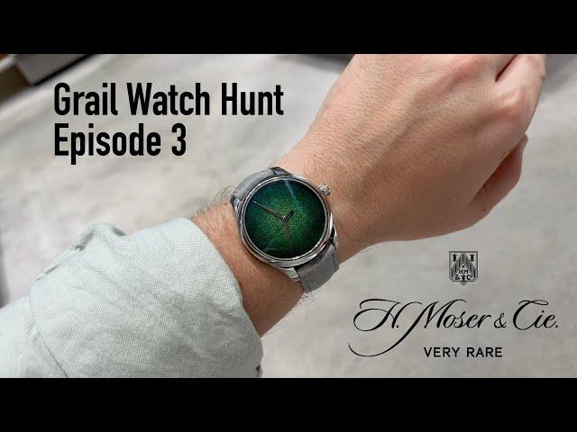 Grail Watch Hunt 3 - Shopping H Moser&Cie watches Endeavour Streamliner Pioneer Heritage Dubai Mall