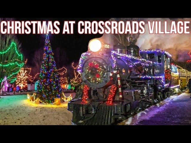 Christmas At Crossroads Village & Huckleberry Railroad Holiday Magic in Flint Michigan