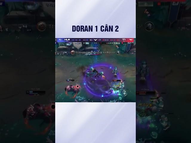Tình huống 1 cân 2 của Doran, đứng vị trí thứ 3 trong 5 pha xử lý hay nhất tuần theo LOL Esports