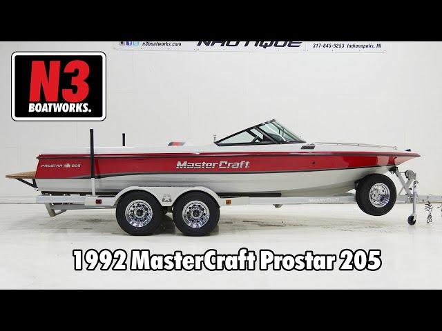 1992 MasterCraft Prostar 205 - Walk Through || N3 Boatworks