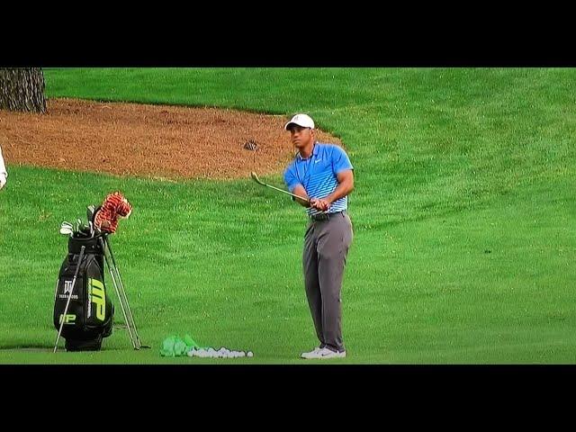 Tiger Woods / Chipping & Pitching Lesson / Warm-Up 