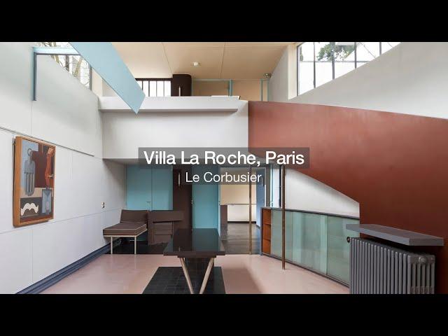 Le Corbusier - Villa La Roche, Paris, France. 1923-25 (Maisons La Roche et Jeanneret)