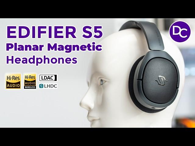 PRISTINE Audio! Planar Magnetic Headphones | Edifier Stax Spirit S5 Review   