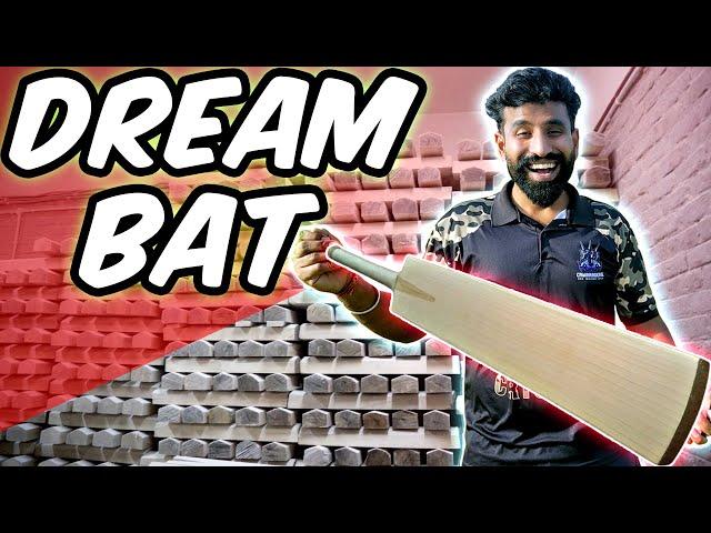 How To make Your Own Customised Cricket Bat| Cricket Bat making factory tour!