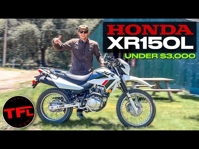 Trail-Ready Dual Sport for Under $3,000! 2023 Honda XR150L First Ride and Review