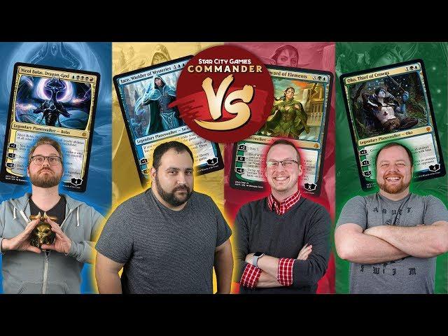 Commander VS S18E4: Nicol Bolas VS Jace VS Nissa VS Oko | Oathbreaker