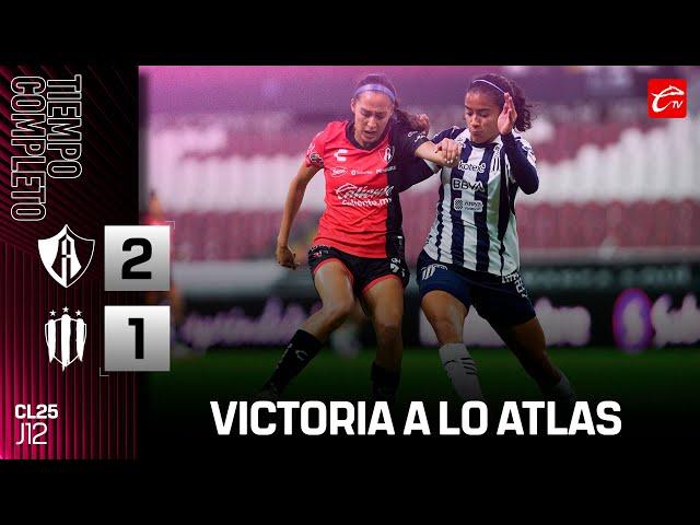 RESUMEN: ATLAS 2-1 MONTERREY | LIGA MX FEMENIL | JORNADA 12 | CALIENTE TV 