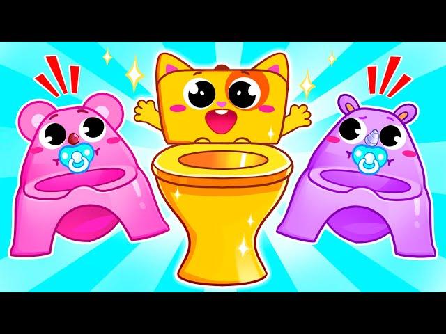 Little Potty Training for Kids | Funny Songs For Baby & Nursery Rhymes by Toddler Zoo