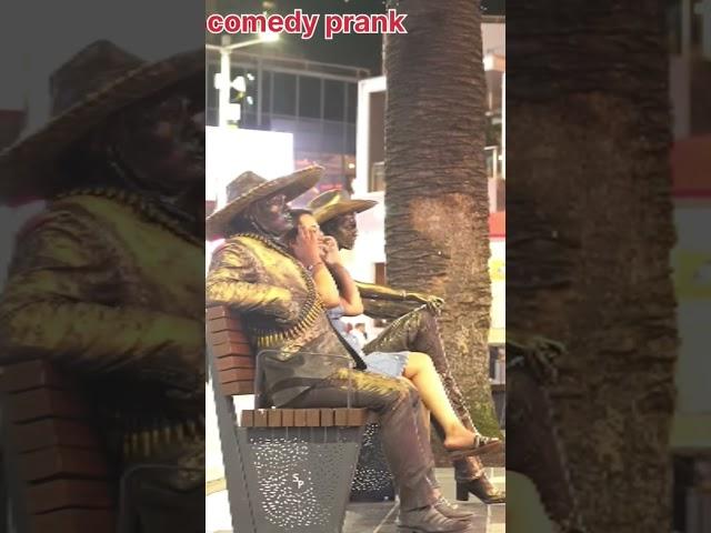 #cowboy_prank​​she said,what ifthey are realpeople?hahaha#prank​​ #funny​​#comedy​​#short​​#shorts
