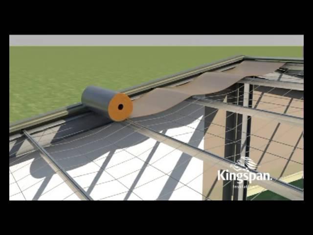 Kingspan AIR-CELL Installation Video - Commercial Metal Roof Insulation