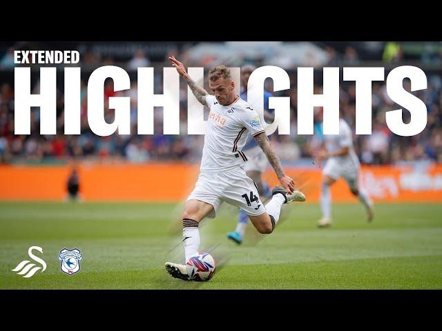 Swansea City v Cardiff City | Extended Highlights