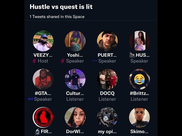 Ms. Hustle goes off on Quest | Gets so heated Verb has to end the space