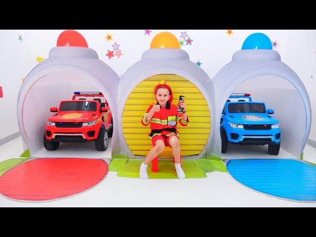 Vlad becomes a City Hero and save the day - kids stories with toy cars