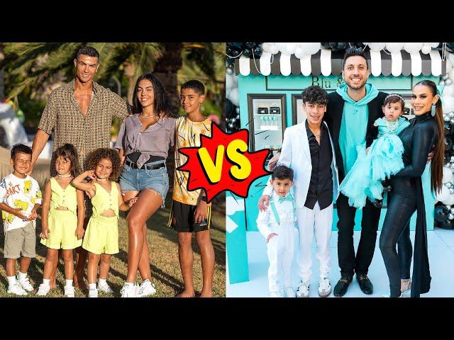 The Royalty Family Vs UR Cristiano Ronaldo Family  (Real Names & Ages) 2024