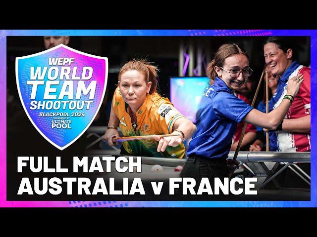 Australia v France | Semi Finals | 2024 WEPF Womens World Team Shootout