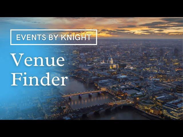 Venue finder | Events by Knight