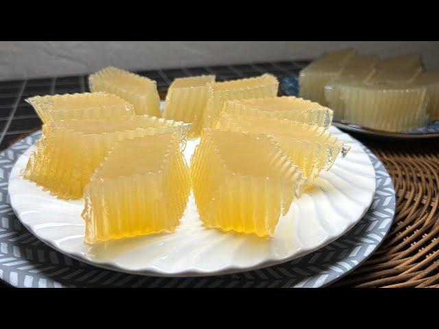 传统古早味燕菜食谱 | 做法超级简单 只须4种材料 | Traditional Agar Agar Recipe