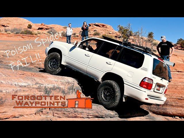 Poison Spider Fail!!:  An LX470/100 Series Land Cruiser Adventure