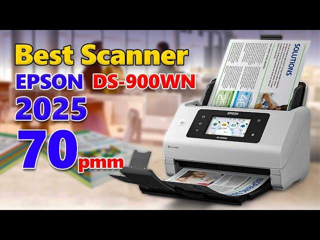 Best Scanner of 2025: In-Depth Review of the Epson DS-900WN with Unmatched Speed and Precision!