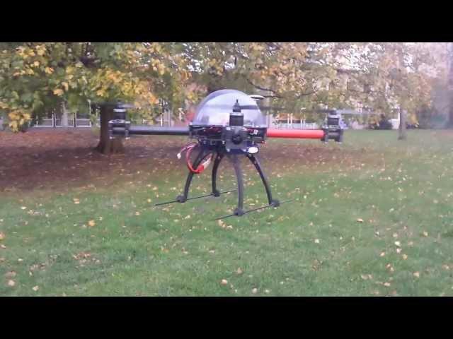 Quadcopter mit Quadframe Rahmen u. mt2216-12 Motoren