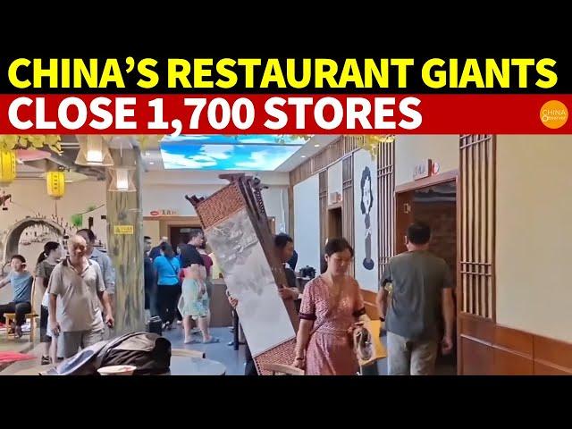 China's Restaurant Giants Close 1,700 Stores; One Street in Shanghai Loses 7 Stores in 10 Days